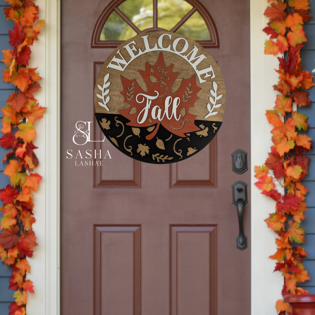 Fall Center Leaf Sign - image 4