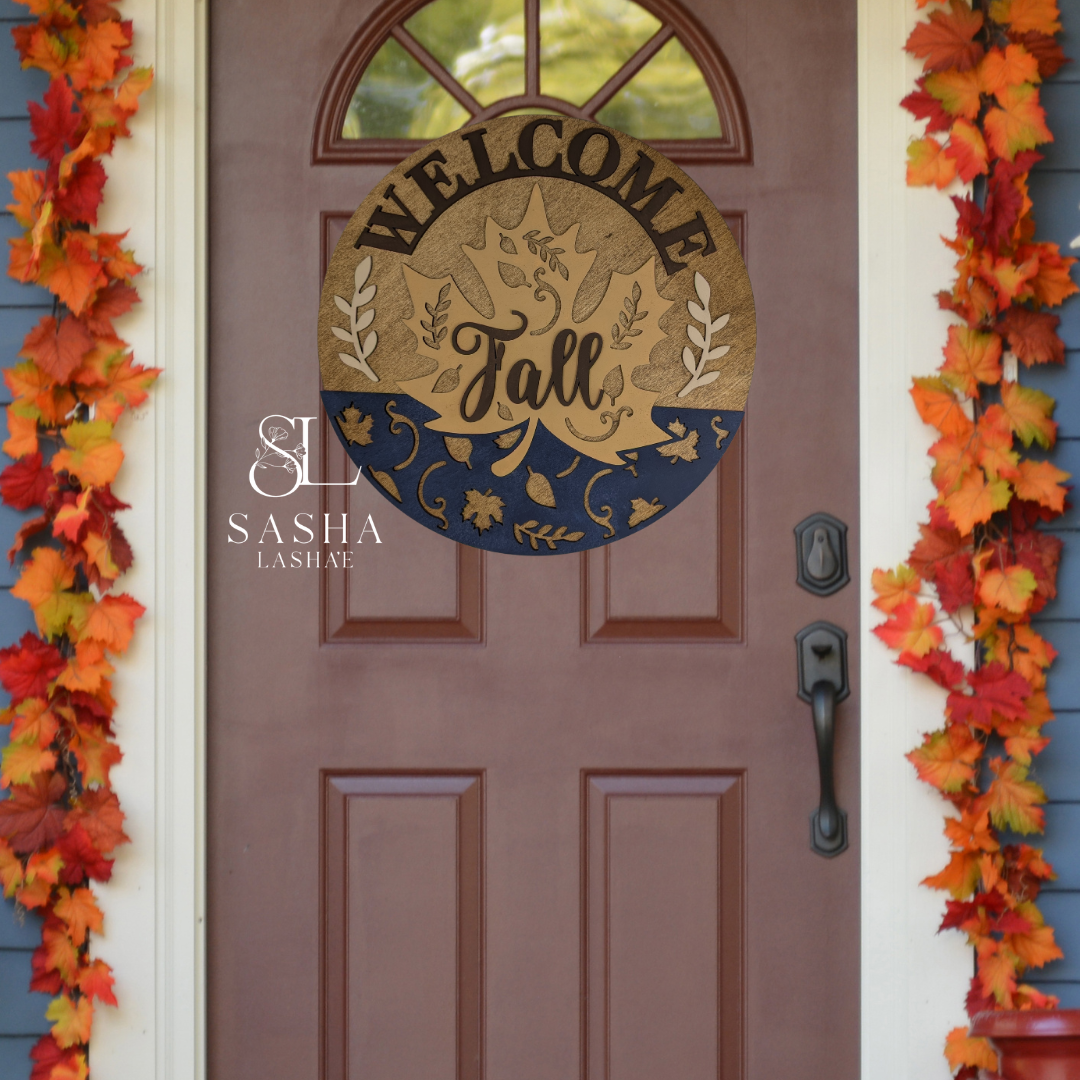 Fall Center Leaf Sign - image 3