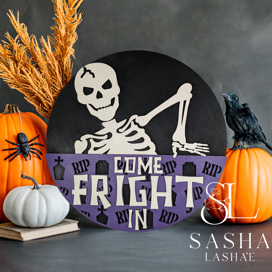 Skelton Come Fright In Sign - image 2