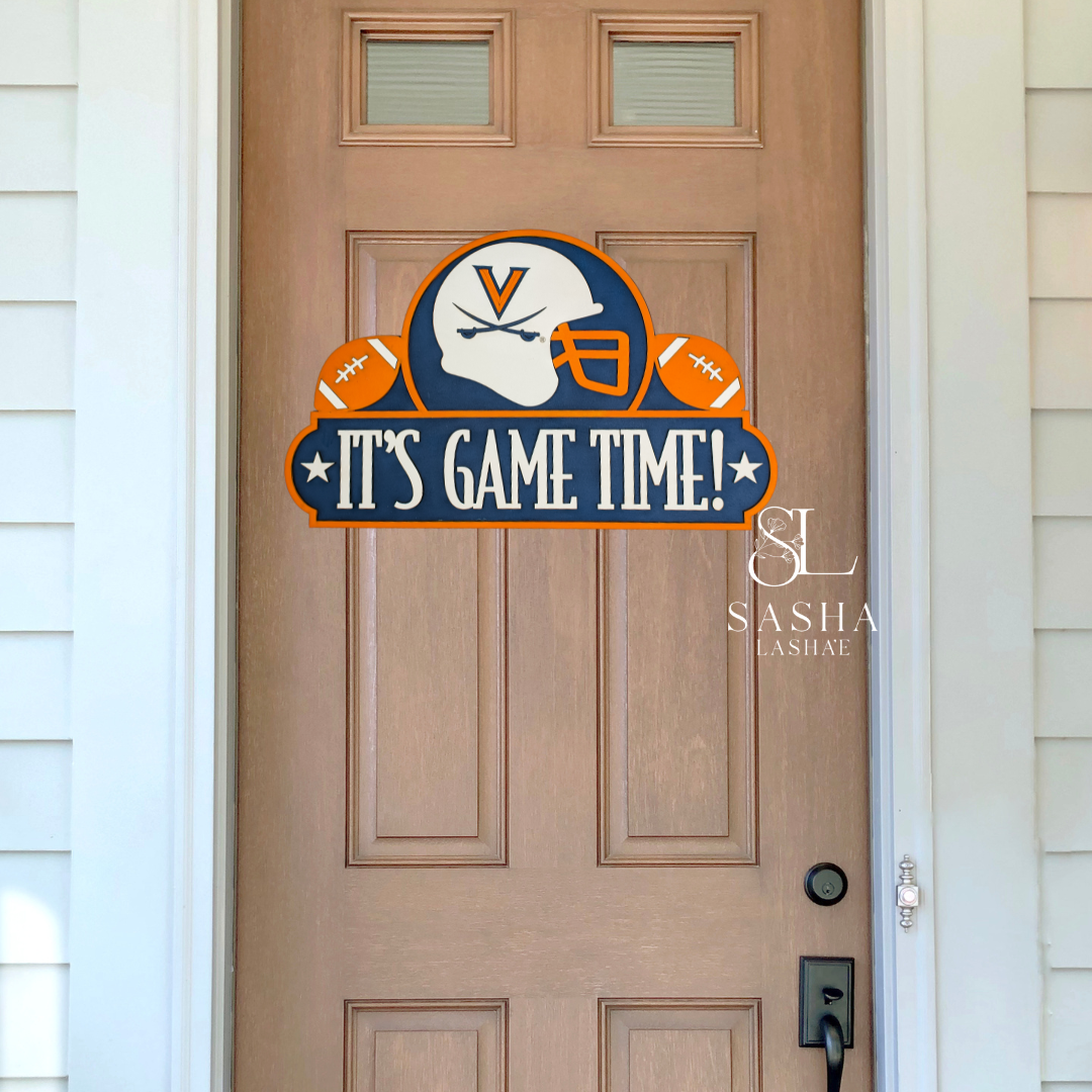 It's Game Time UVA - Blue and Orange - image 2
