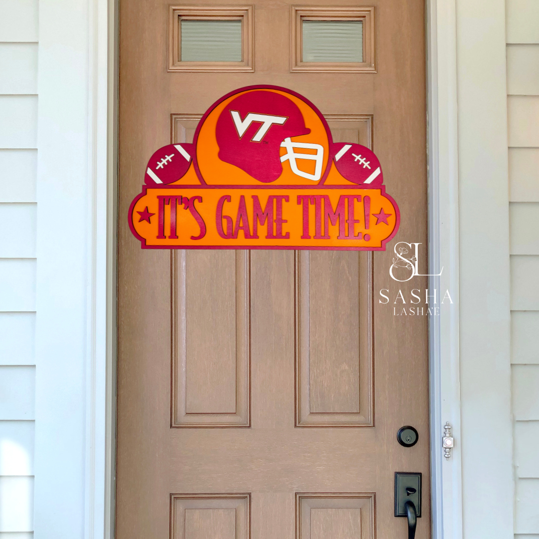 It's Game Time VT - Orange and Maroon - image 2