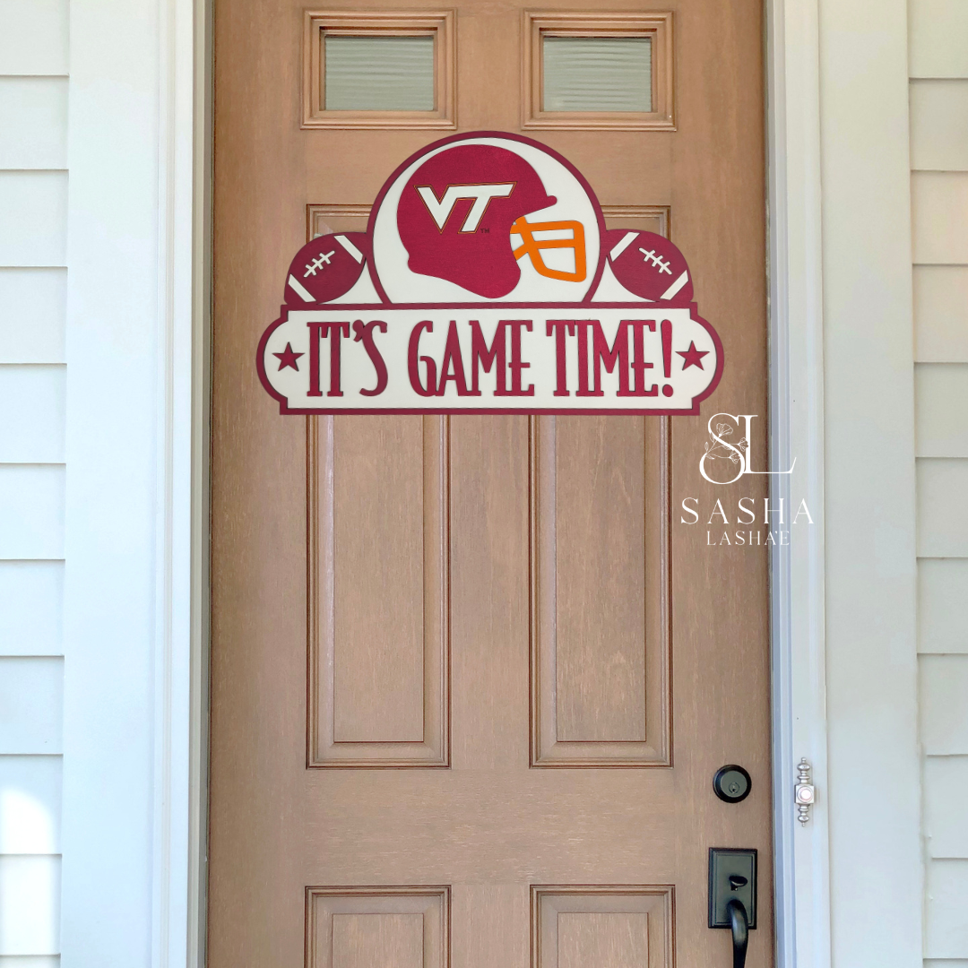It's Game Time VT - White and Maroon - image 2