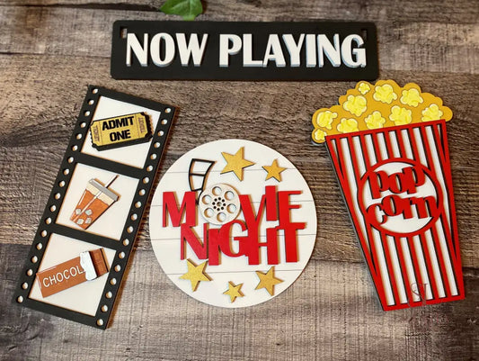 Movie Night Wagon Insert