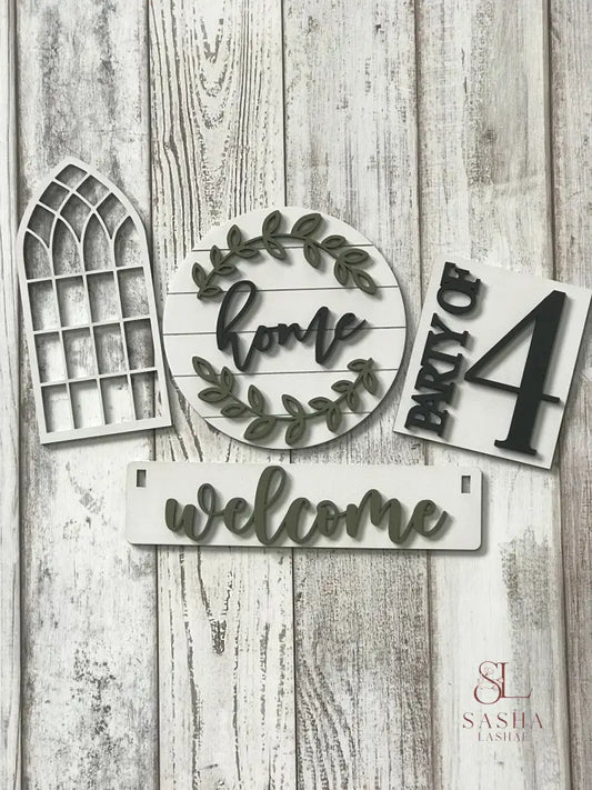 Welcome Home Family Wagon Insert