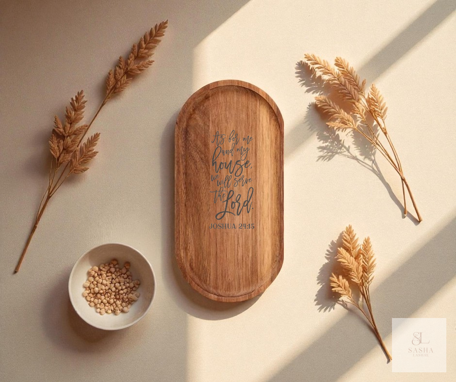 EverFaith Wood Sign – As for Me and My House