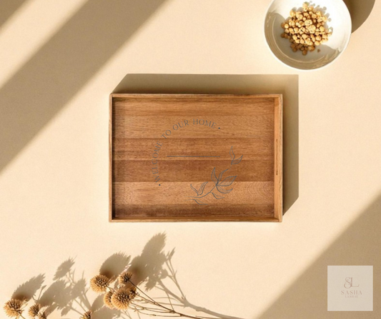 Laurel Haven Monogram Sign – Elegant Family Crest