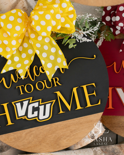 Welcome to Our Home VCU - Black and Yellow