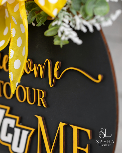Welcome to Our Home VCU - Black and Yellow