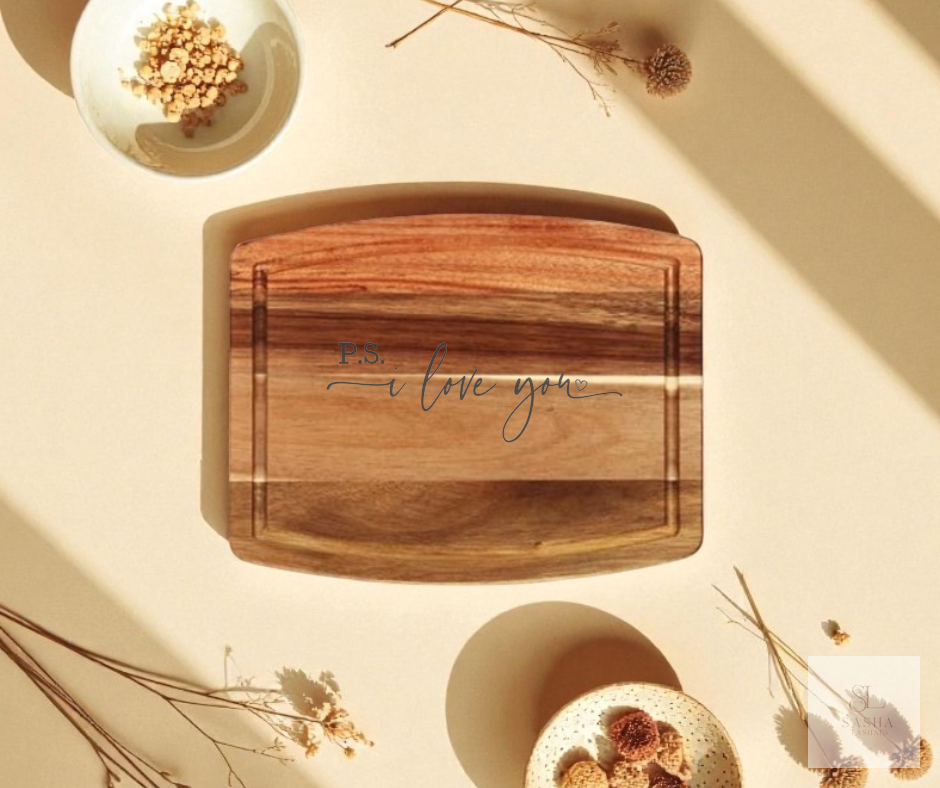 P.S. I Love You Charcuterie Board