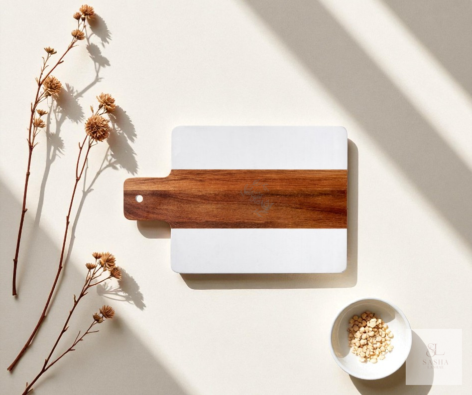 Hearthbrook – Cursive Home Script Charcuterie Board