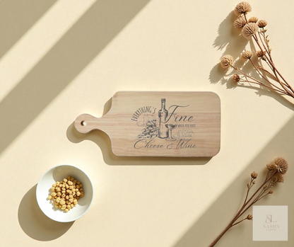 Fine Wine and Cheese Charcuterie Board