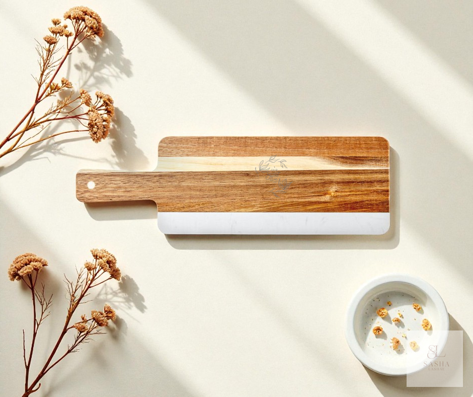 Hearthbrook – Cursive Home Script Charcuterie Board