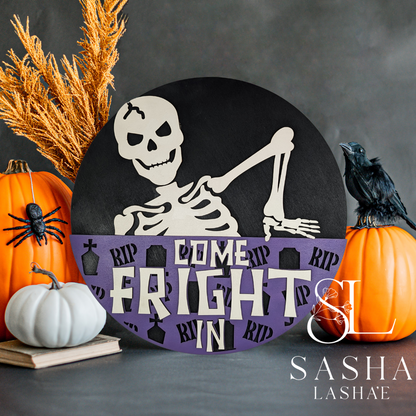 Skelton Come Fright In Sign - image 2