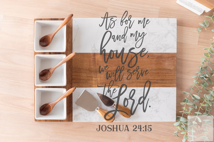 EverFaith Wood Sign – As for Me and My House