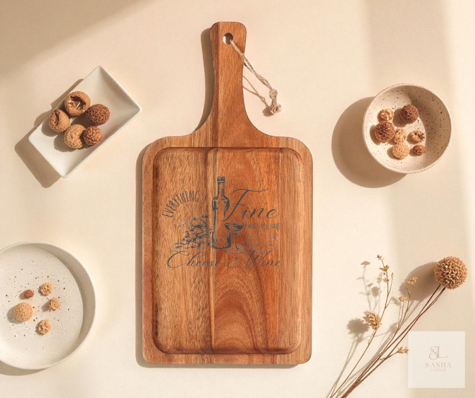 Fine Wine and Cheese Charcuterie Board