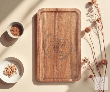 Home Sweet Home Arched Laurel