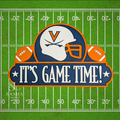 It's Game Time UVA - Blue and Orange