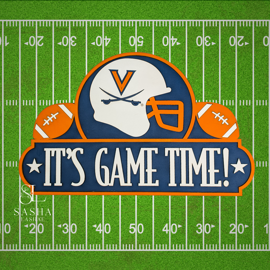 It's Game Time UVA - Blue and Orange