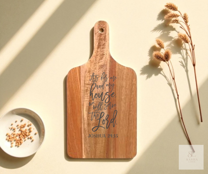 EverFaith Wood Sign – As for Me and My House