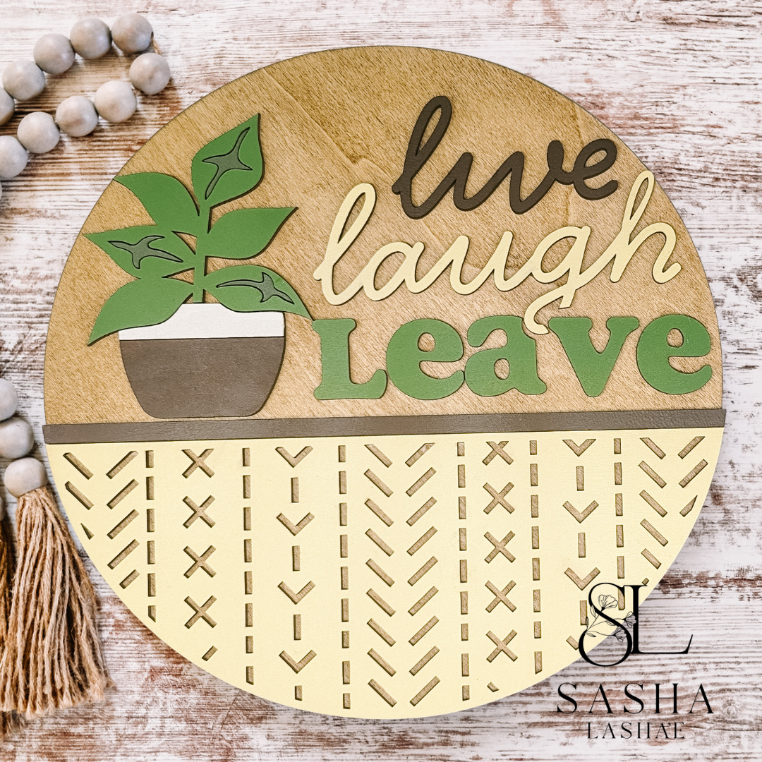 Boho Plant Sign