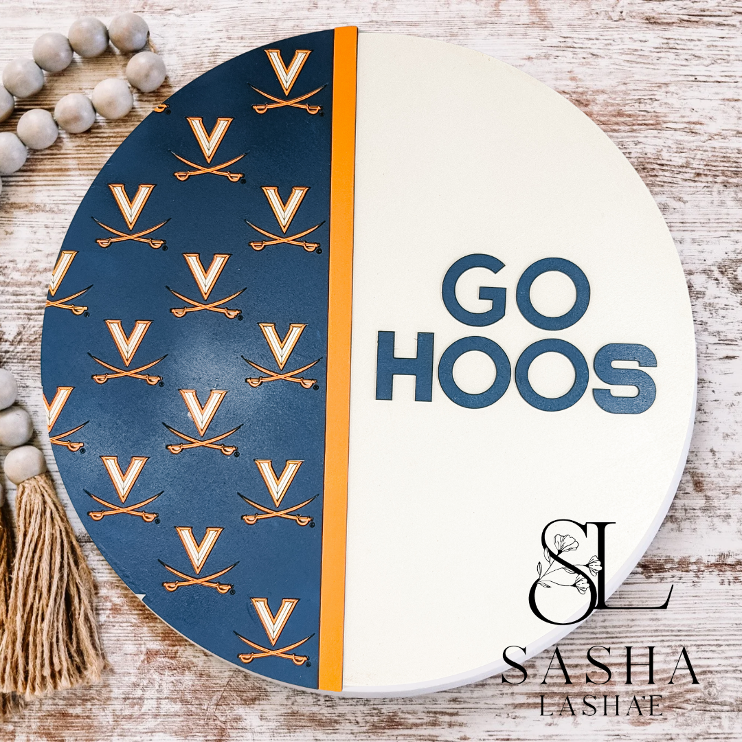 Go Hoos Sign