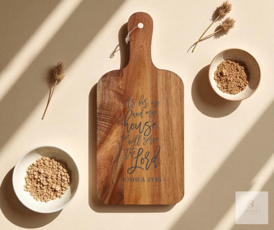 EverFaith Wood Sign – As for Me and My House