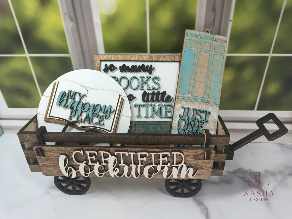 Book Lovers Wagon Insert