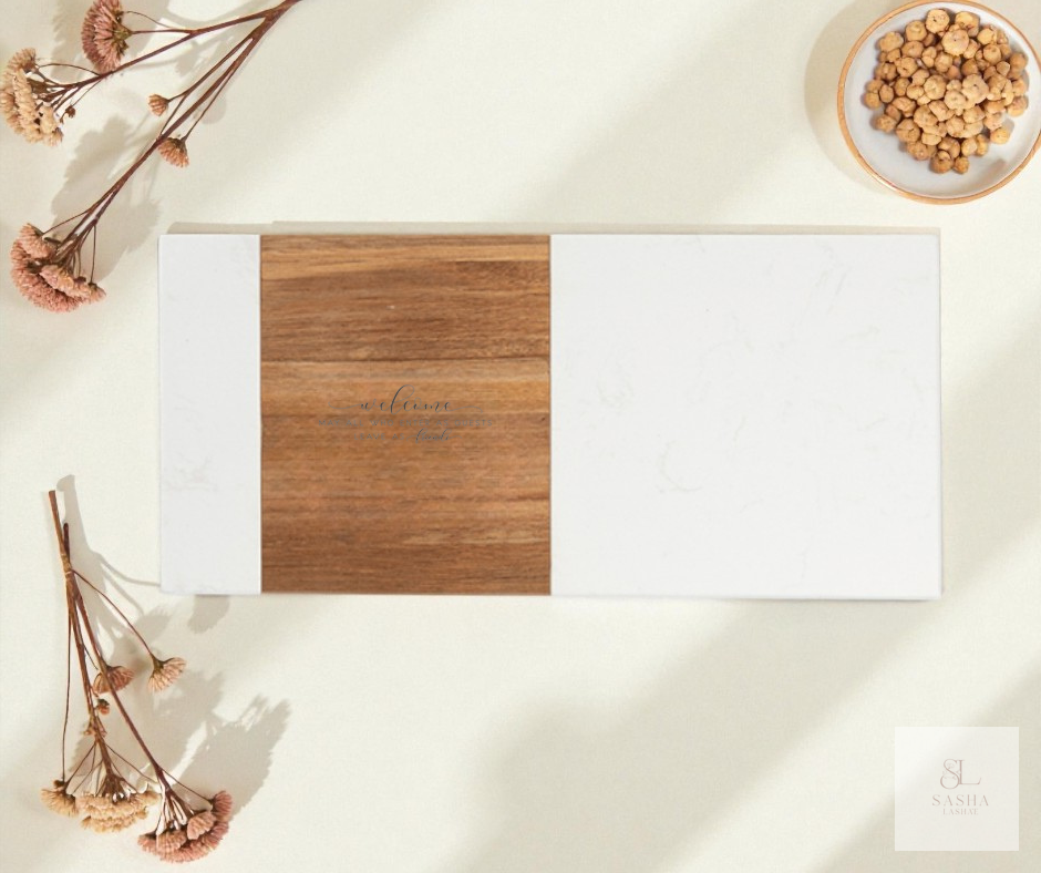 Welcome Leaves As Friends Charcuterie Board