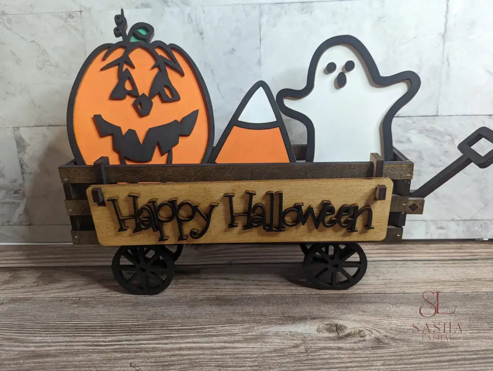 Halloween Wagon Insert