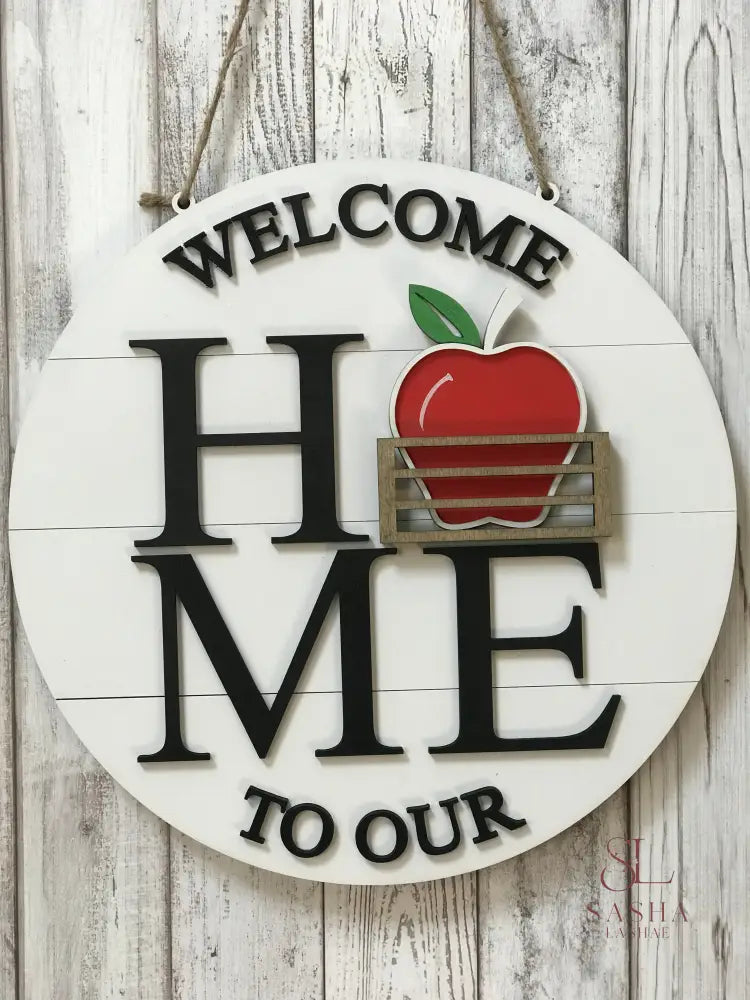 Home Interchangeable Sign Door