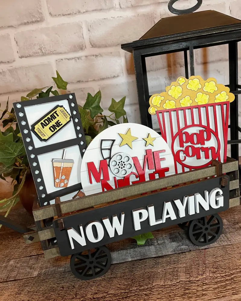 Movie Night Wagon Insert