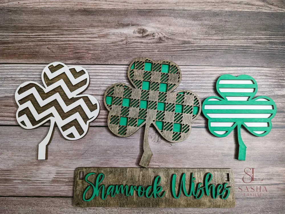 St. Patricks Day Wagon Insert